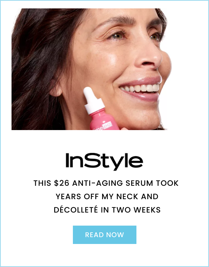 This $26 Anti-Aging Serum Took  Years Off My Neck and Décolleté in Two Weeks